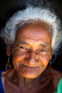 Fotografia de mulher idosa nordestina