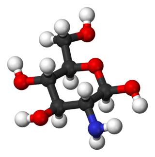 Molécula de glicosamina